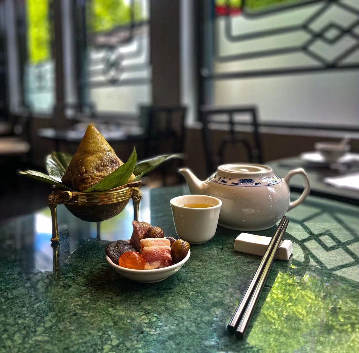 Dragoncastle100's tweet photo. For the next two weeks, we will be selling fresh Zongzi (sticky rice dumplings wrapped in bamboo leaves) to celebrate the Dragon Boat Festival! 

They're available all day long and you can order them directly from the restaurant or through Deliveroo and Hungry Panda. https://t.co/m8DGoOHK34