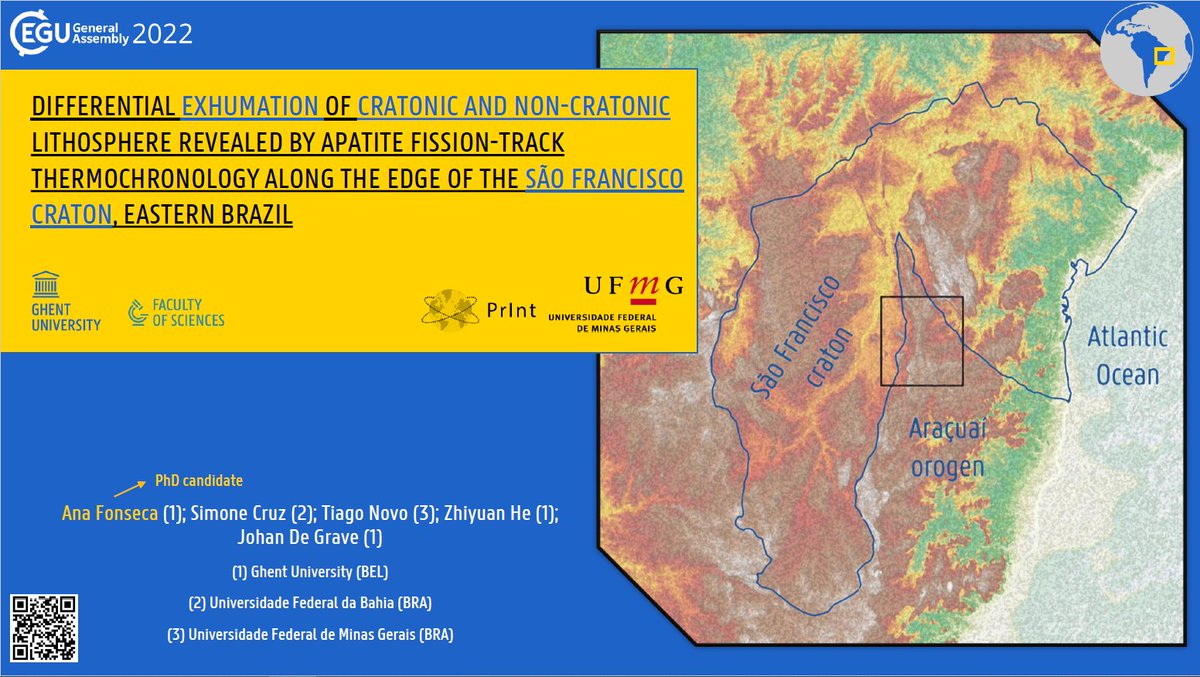 Today I am going to present at EGU 2022! EGU22-13111 14:17–14:24 in the GD7.2 section: Evolution of cratonic lithosphere: Variability, geodynamic interactions, and resource potential.

If you are interested in craton evolution, come and check!