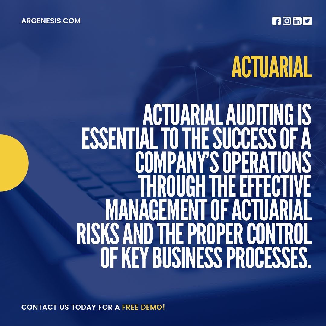 ARGenesis8's tweet photo. Actuarial-related risks have always been a focus within a company’s risk management framework. https://t.co/qNS8PNPAOG