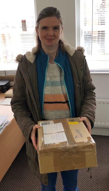 After weeks, even months of careful planning, Anna has posted off the bunting to <a href="/Mencap/">chris</a>

This bunting, which has been made by our members at Craftism sessions, Crossbow Club and Health Club will be displayed at the Houses of Parliament in London!