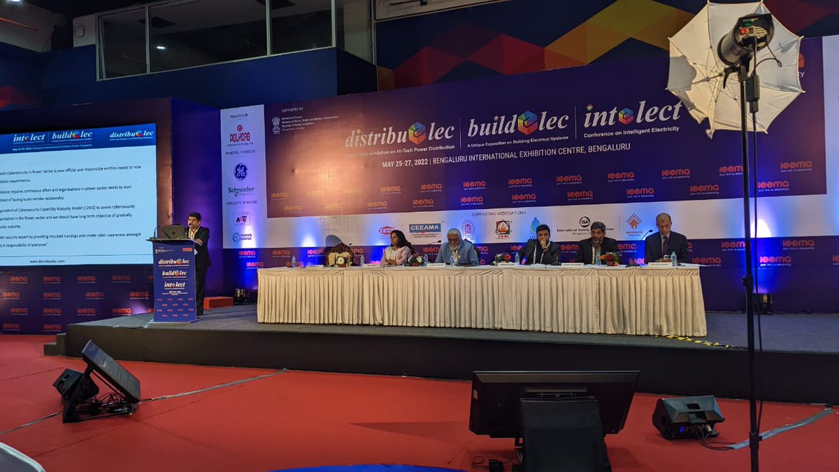 bankavivek's tweet image. Global Cyber Statistics shared by Mr. Amit Golhani, GM @SchneiderIndia at #Distribuelec/#Buildelec
- Hackers attack every 39 sec, avg 2244 times a day
- 94% of malware is by Email
- 61% of Org have experienced an #IOT security incident