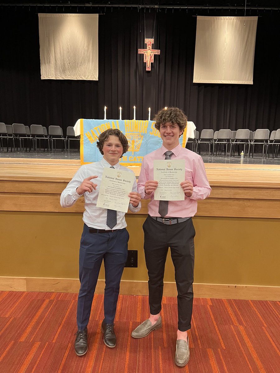 Congratulations to Excel High School student athletes Ben Grasser and Luke Malboeuf on being selected to the National Honor Society.
