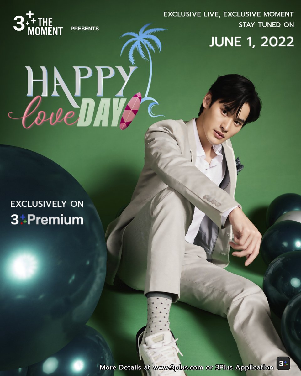 Ch3Plus's tweet photo. Yes! Kao Noppakao is a star of The Moment in #3PlusHappyLoveDay
Kao in Green Mood Tone, one of the colors in brand 3Plus.
What are the guys up to find our more in just a matter of days.

🔔 *Stay tuned daily as time flies. Don't say we didn't warn you.

#3PlusxKao #number_9th https://t.co/iLn7nHIlo6