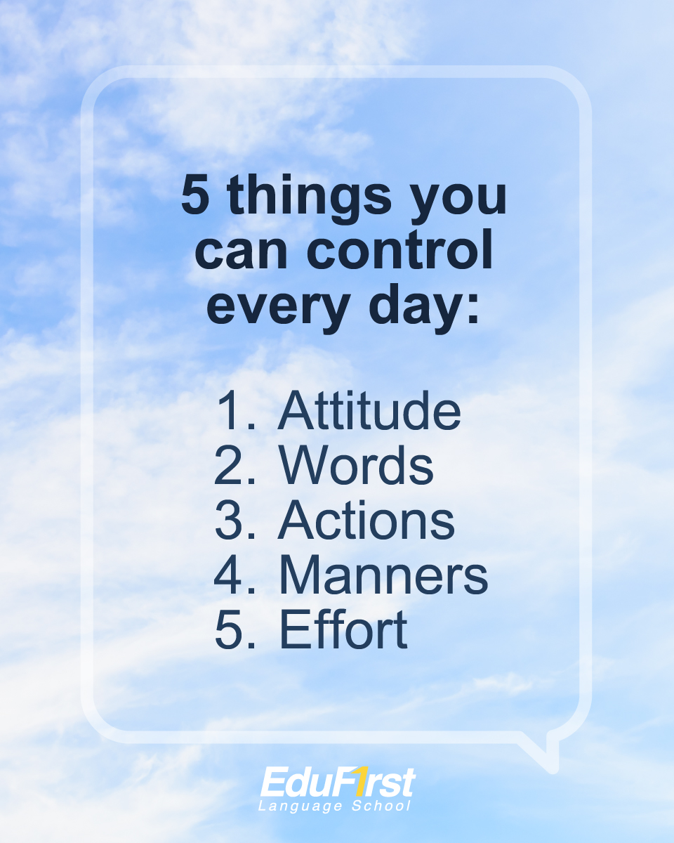 edufirstschool's tweet photo. 5 things you can control every day :
🤍 Attitude
🤍 Words
🤍 Actions
🤍 Manners
🤍 Effort
https://t.co/AEG9Vq1RXu
#EduFirst #เอ็ดดูเฟิร์สท์
#โรงเรียนสอนภาษาอังกฤษ
#เรียนภาษาอังกฤษ
#คำคม #คำคมภาษาอังกฤษ
#quotes #quotetoday #แคปชั่นเด็ด
#คติสอนใจ https://t.co/8NlFVXg9c1
