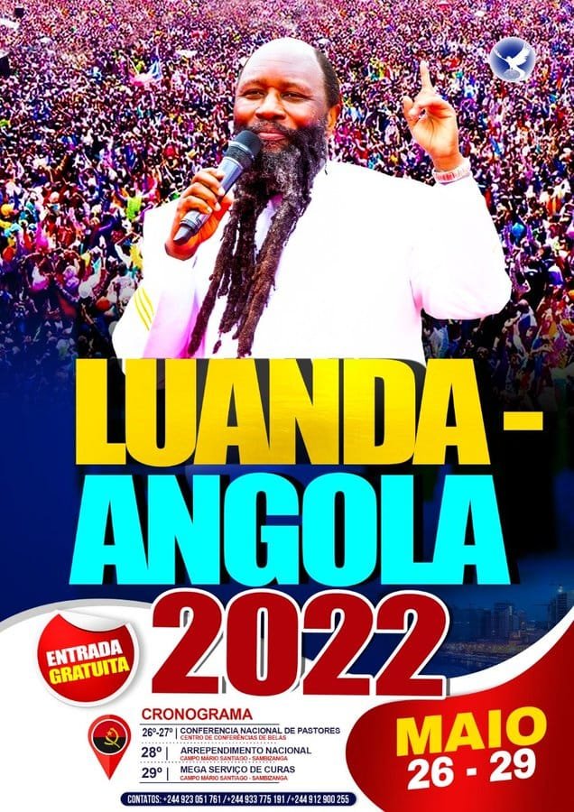 AzengaTwillen's tweet photo. Finally the Visitation  of the LORD GOD ALMIGHTY  has landed  in Luanda Angola .

Welcome  All 
#AngolaWordConference https://t.co/82jGp62Nwv
