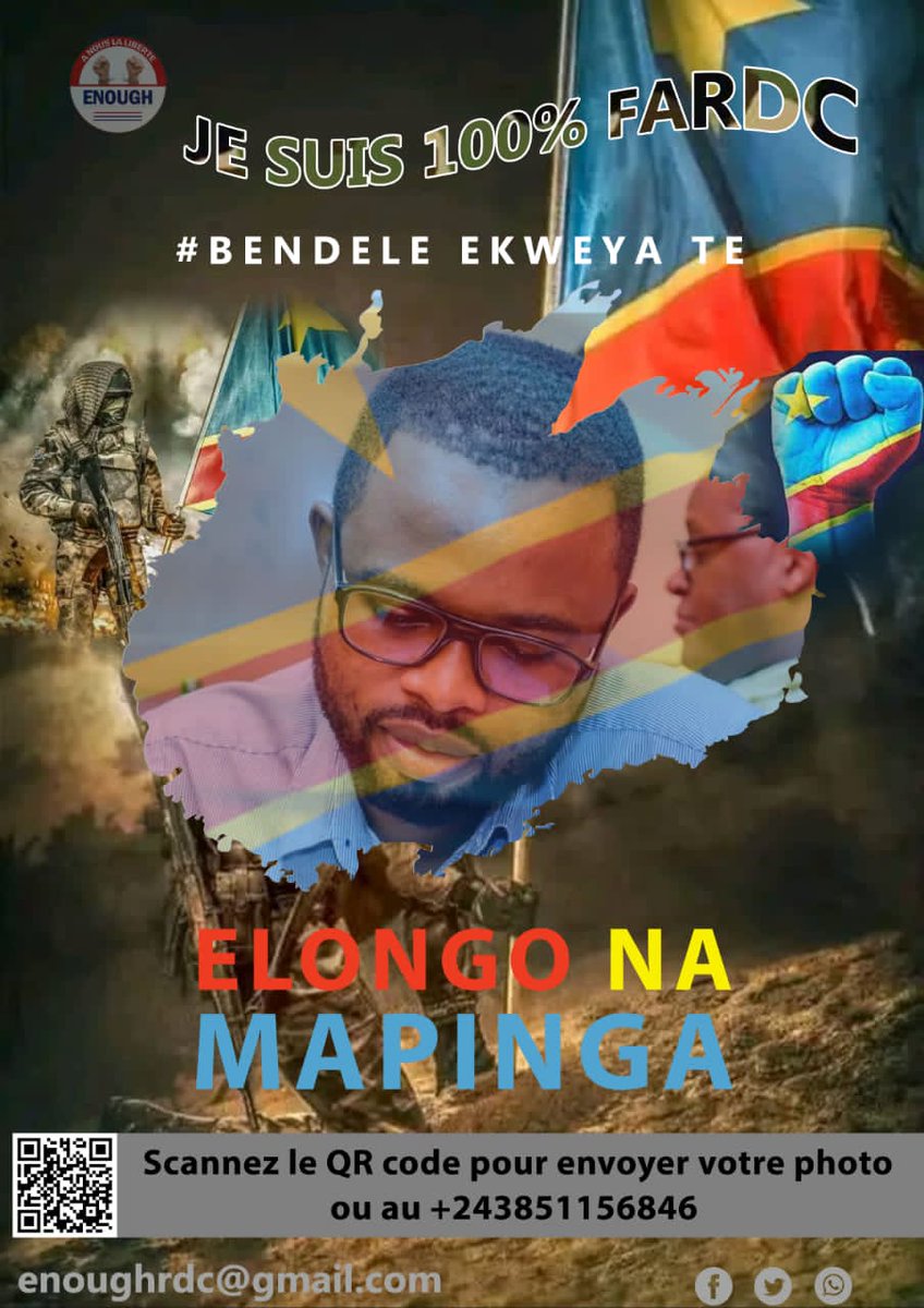 matamba_sergeth's tweet photo. Ensemble derrière nos Vaillants soldats.
@Enough_rdc https://t.co/Df9yxW6uCw