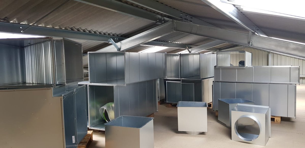 Cool &amp; Easy have secured Galloway Preserves BRAND NEW FACTORY FACILITY! 

Installation of an air handling unit with a heat recovery system and a full ducted system with fresh air and extract to current building regulations. 

 #airhandlingunit #airconditioning #heatrecovery
