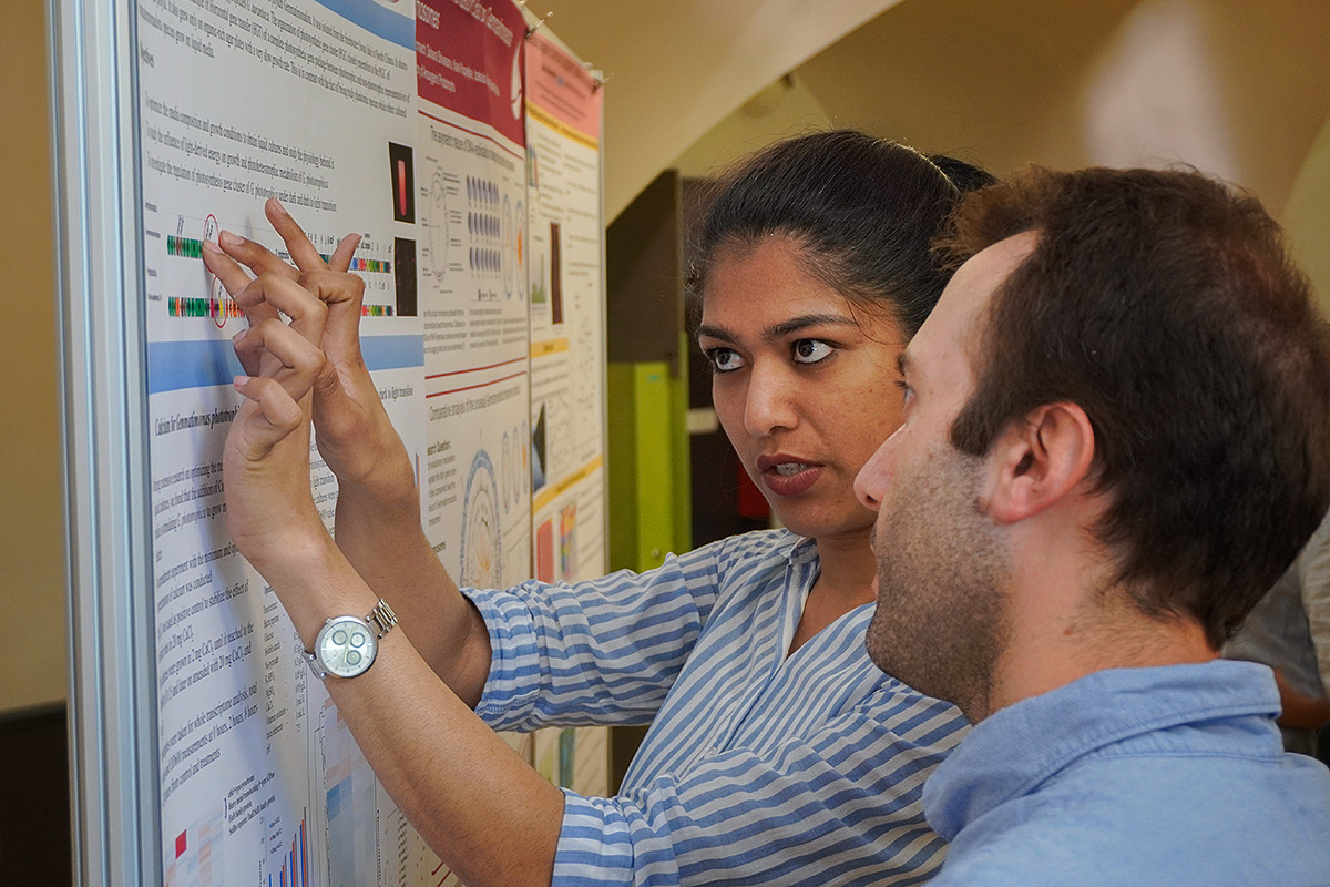 AlgatechTrebon's tweet image. #ALGATECH Centre POSTER SESSION 22 of algatech´s postdocs and students is running right now. 22 posters, all about #microalgae research. It represents the best of the algologist community all over the world working in the Institute of Microbiology-Algatech Centre, CAS, Třeboň🇨🇿