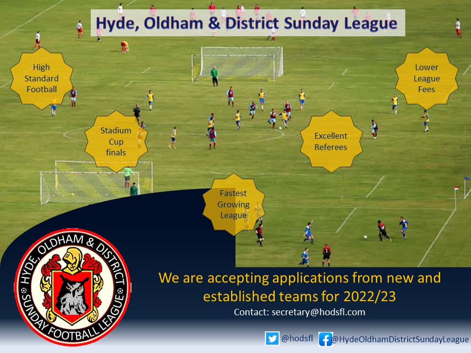 Hyde, Oldham & District Sunday League tweet media