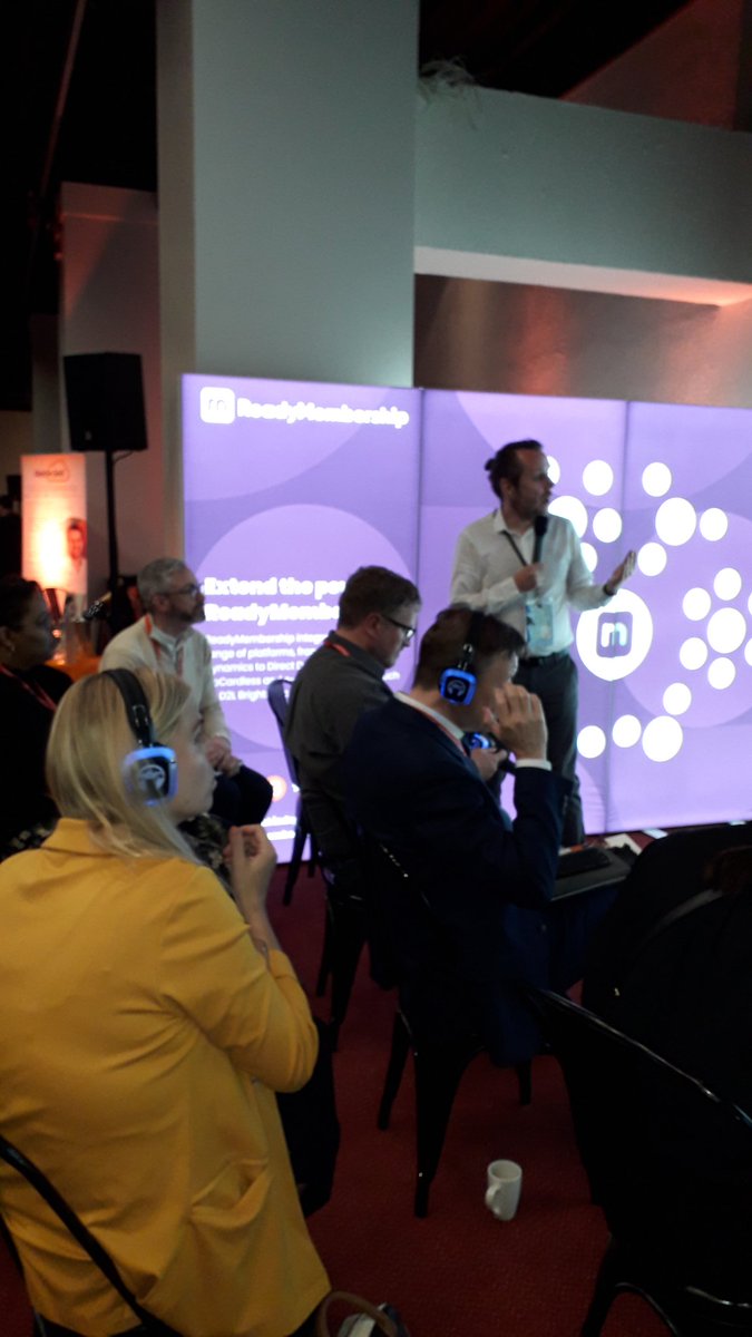 ConlanConsult's tweet photo. All set to go for first @ReadyMembership demo by @pixl8 #DX2022 https://t.co/GmbAkApJHN