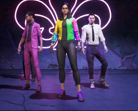 RobbieLugoPR's tweet photo. @SaintsRow  Kevin With A Shirt Looks Great... Wonder who that fourth person could be cannot wait to find out. https://t.co/UsssI2mhgq