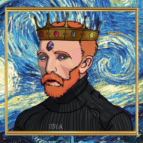 KNGAM0N's tweet photo. Always a treat to see Vincent Van Gogh's 'A Starry night'. 

Here's wishing you a good progress ahead @VinceniaNft.

#Vincenia #VCNA #SolanaNFTs #NFTCommunity #NFT #nftart https://t.co/iKA6pYPju7