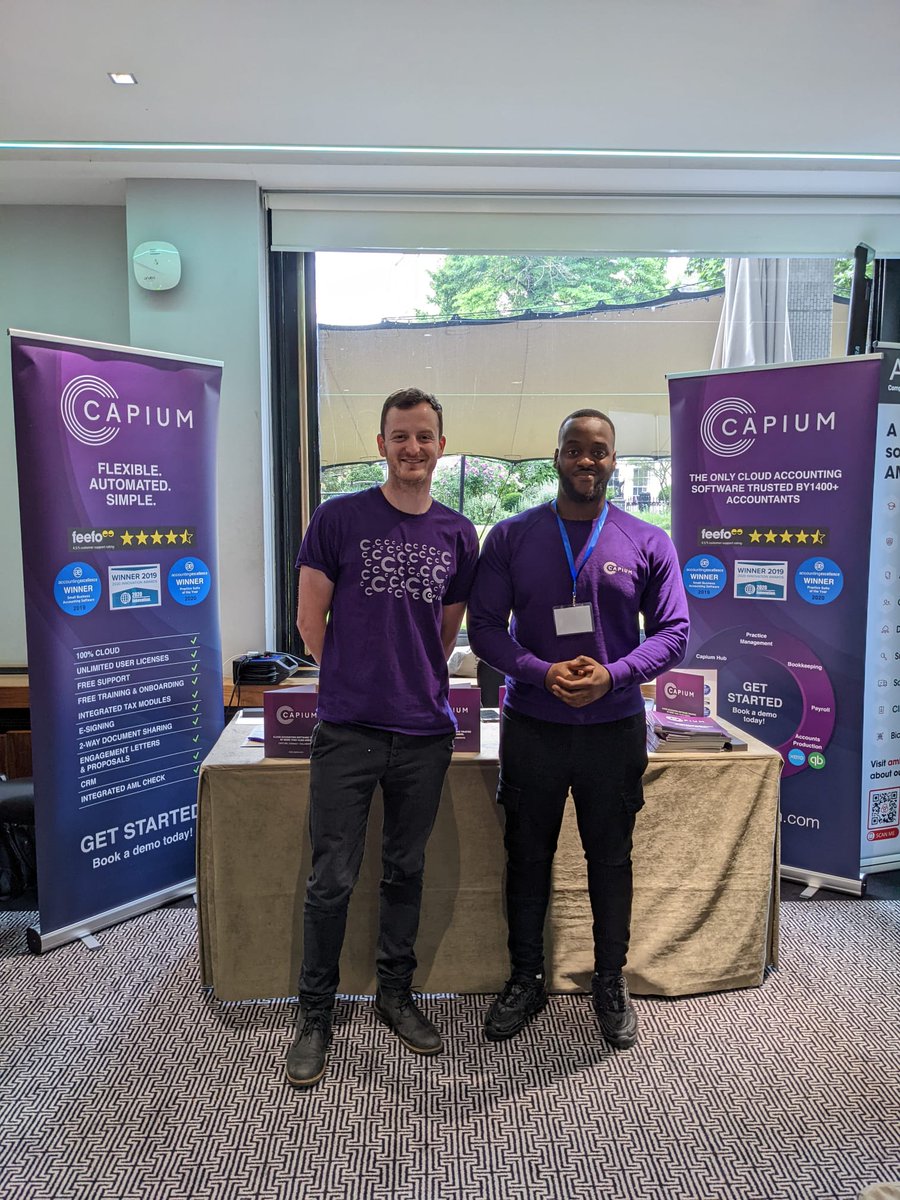 Capium's tweet photo. The crowd's favourite #Capians! You can catch them for a quick chat @instituteFA London Conference today! https://t.co/bbAcXcxAbT