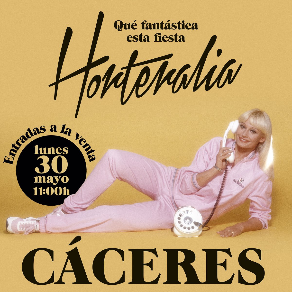 👩👩  Te presentamos 'Horteralia, qué fantástica esta fiesta', un homenaje más que merecido a nuestra diva Raffaella Carrá.
🚨🚨 Entradas a la venta el lunes 30 de mayo a las 11:00 horas:
👉  👉  Oferta Lanzamiento : 
          📣📣  20 euros grada
          📣📣  30 euros pista