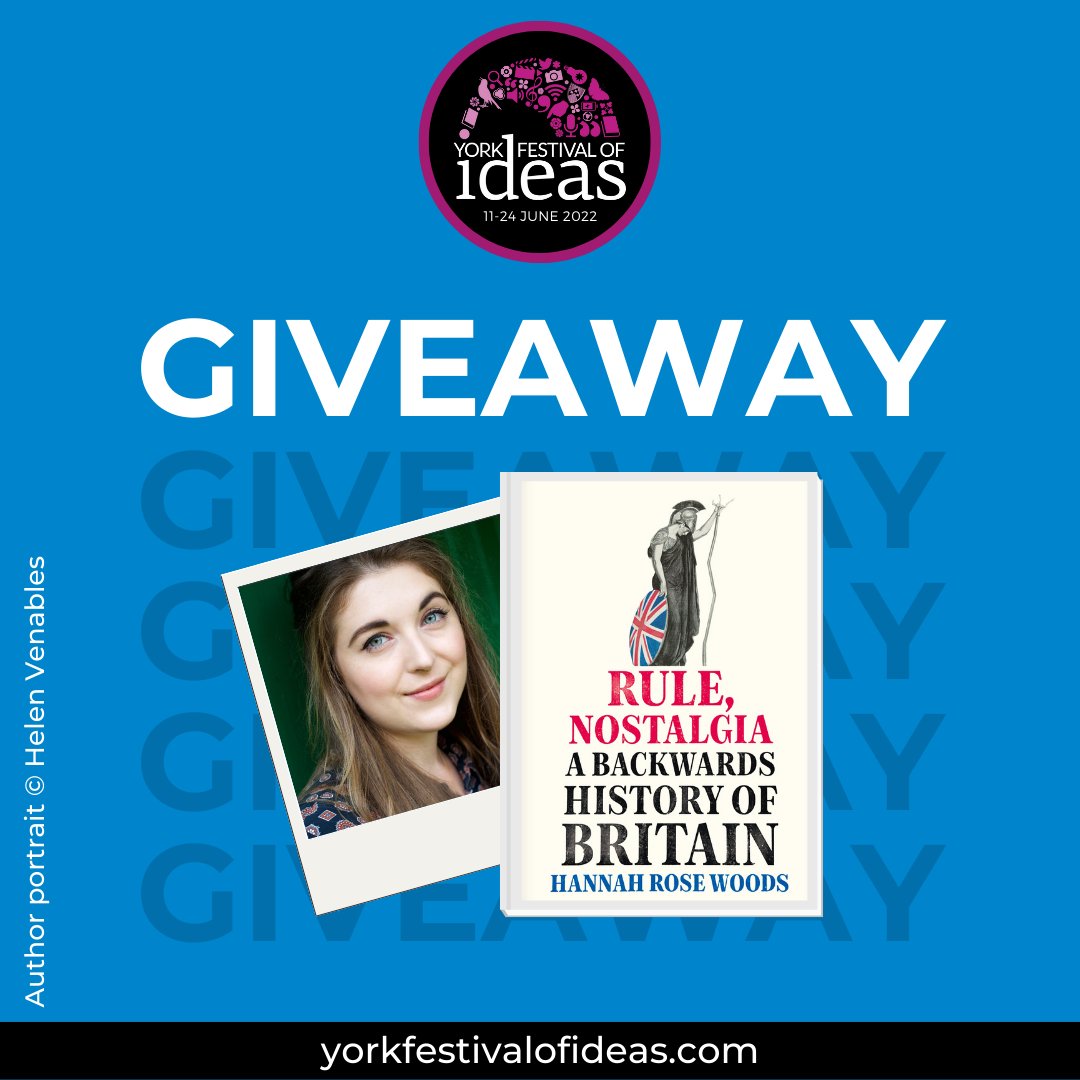 York Festival of Ideas (@yorkfestofideas) on Twitter photo Happy Publication Day, <a href="/hannahrosewoods/">Hannah Rose Woods</a> 😍! For a chance to win a copy of ‘Rule, Nostalgia’, follow us + like and retweet this post! Giveaway is open internationally and ends at midnight (BST) on 15 June.
yorkfestivalofideas.com/2022/calendar/…
#YorkIdeas Happy Publication Day, <a href="/hannahrosewoods/">Hannah Rose Woods</a> 😍! For a chance to win a copy of ‘Rule, Nostalgia’, follow us + like and retweet this post! Giveaway is open internationally and ends at midnight (BST) on 15 June.
yorkfestivalofideas.com/2022/calendar/…
#YorkIdeas