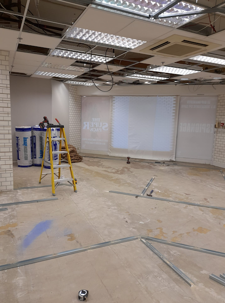 HorshamMajor's tweet photo. Pssst #Horsham we're super busy behind the scenes getting our #escaperooms ready to welcome our first adventurers in a few weeks... Here's what our set designers have been up to this week. Over and out. https://t.co/2E5gRly9MR