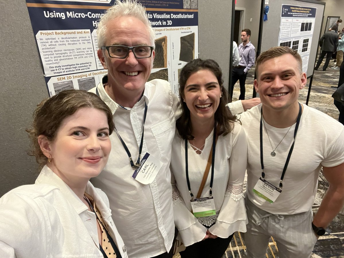 OKingston96's tweet photo. Proudly presenting our posters on the influence of glaucoma on stem cells in the trabecular meshwork at the #ISERBrightfocusGlaucomaSymposium2022 😁 @iserworld @_BrightFocus #poster67 https://t.co/BnVZvXiNor