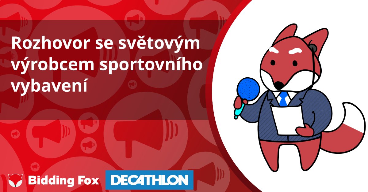 🤸 Máme velkou radost, že Lišák pomáhá sportovním nadšencům v <a href="/DecathlonMedia/">Decathlon Group</a>. 🛒 Přinášíme vám rozhovor s Janem Novotným, online marketingovým specialistou světového výrobce sportovního vybavení. 🌍

👇Více se dozvíte našem webu:
bidding-fox.cz/rozhovor-decat…