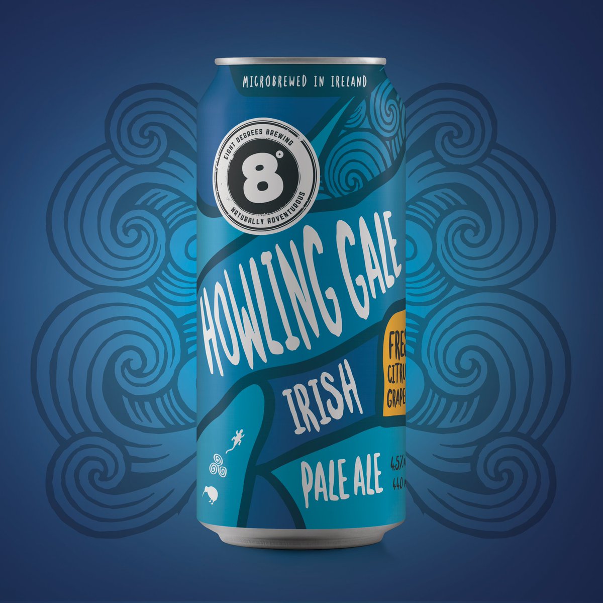 8degreesbrewing's tweet photo. Lots of love for this baby! Our #HowlingGaleAle was the first beer that we ever brewed and it made its debut at the 2011 Easter Fest. Refreshing & crisp with a smack of grapefruit bitterness, it's been a solid part of our core range ever since. Widely available
#drinkresponsibly https://t.co/NK4ERe3tcD