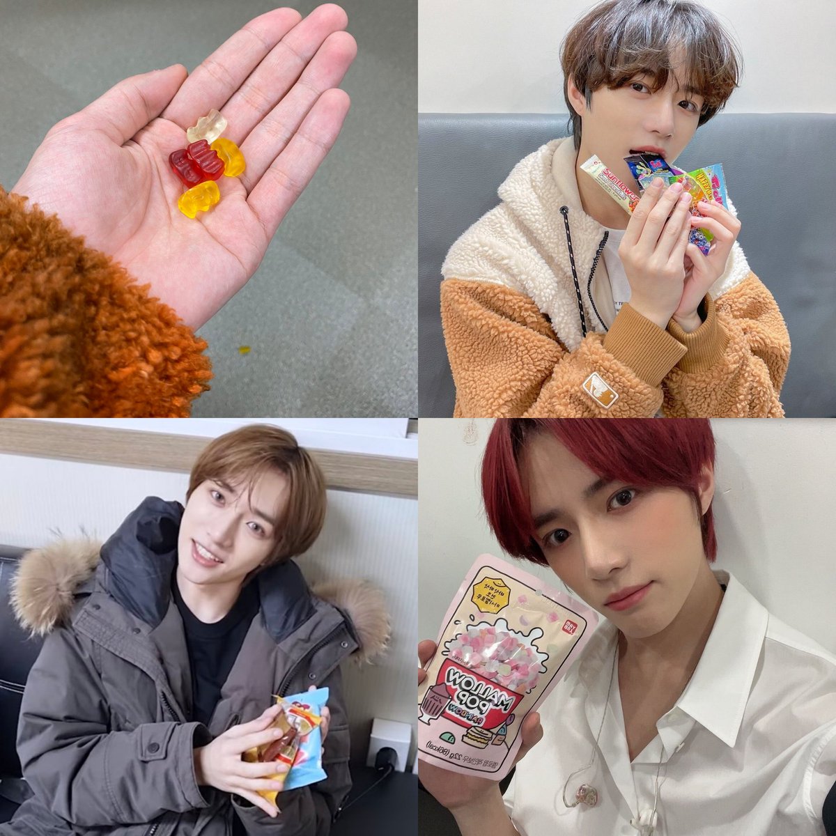 beomgyu and his love for candy jellies <3