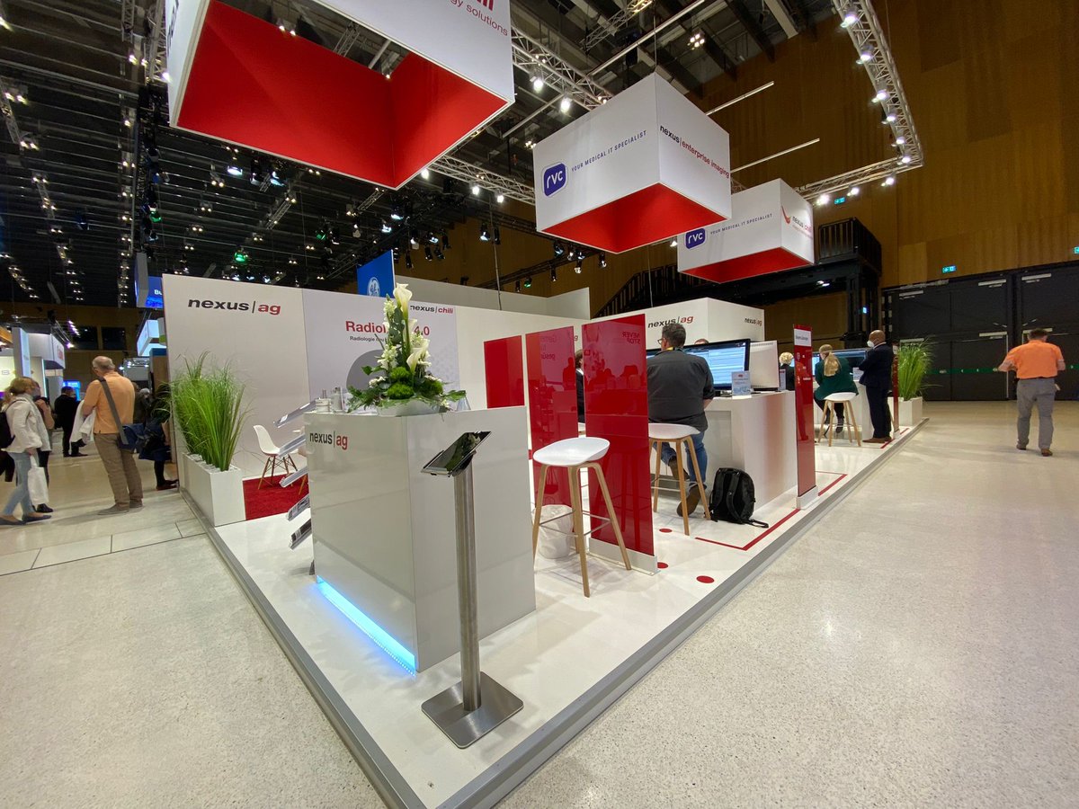RVCMedicalIT's tweet photo. Endlich wieder live auf dem Deutschen Röntgenkongress – zusammen mit unserer Schwesterfima nexus/chili – also Synergien pur!
Unser neues Label NEXUS / ENTERPRISE IMAGING mit innovativen Softwarelösungen in den Bereichen RIS, PACS, VNA, Teleradiologie https://t.co/g8t7Zusje1 https://t.co/UGDtwLLmNn