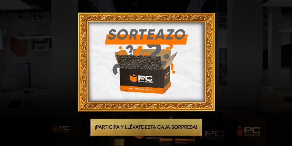 pccomponentes's tweet photo. 🚀SORTEAZO🚀

👨‍🎨 ¡Nos flipan tus reviews así que toca ponerse creativo y podrás ganar una CAJA SORPRESA con PREMIAZOS TOP!

1. RT🔃 y síguenos
2. Comenta con la frase 'PcComponentes me gusta' añadiendo lo que más te mola de nosotros

✅Si comentas más, multiplicarás tus opciones! https://t.co/HQW1iWfeqW