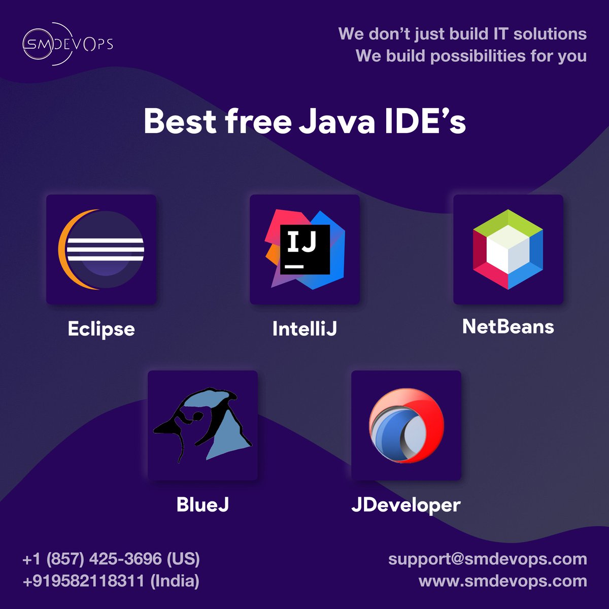 smdevops's tweet image. #Java #javadeveloper #Eclipse #technology #Website #WebsiteDesign #WebsiteBuilder #appdesign #Applications #Developers #coding #coder