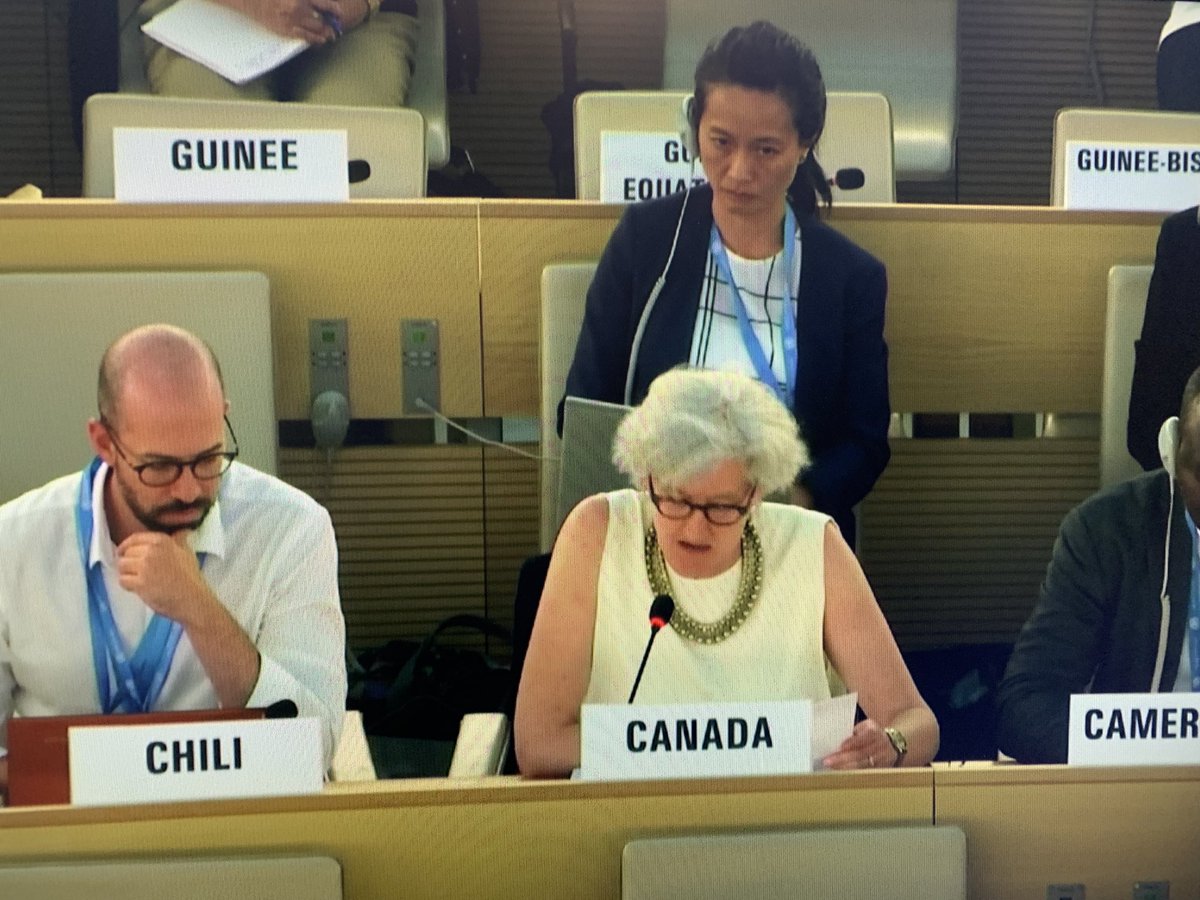 Thank you 🇨🇦 government for supporting peace as a prerequisite for health. #WHA75 #nursesWHA @ICNurses calls for peace to achieve health for all.