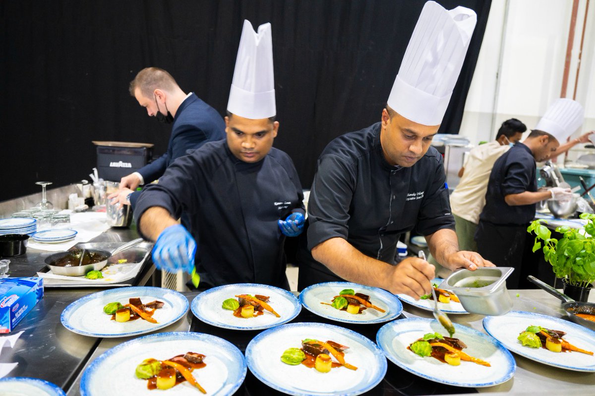 khaleejtimes's tweet photo. #TheHotelShow #TheChefsTable #Culinary #food 

Photos: Shihab / KT https://t.co/GV4RvmBFiI