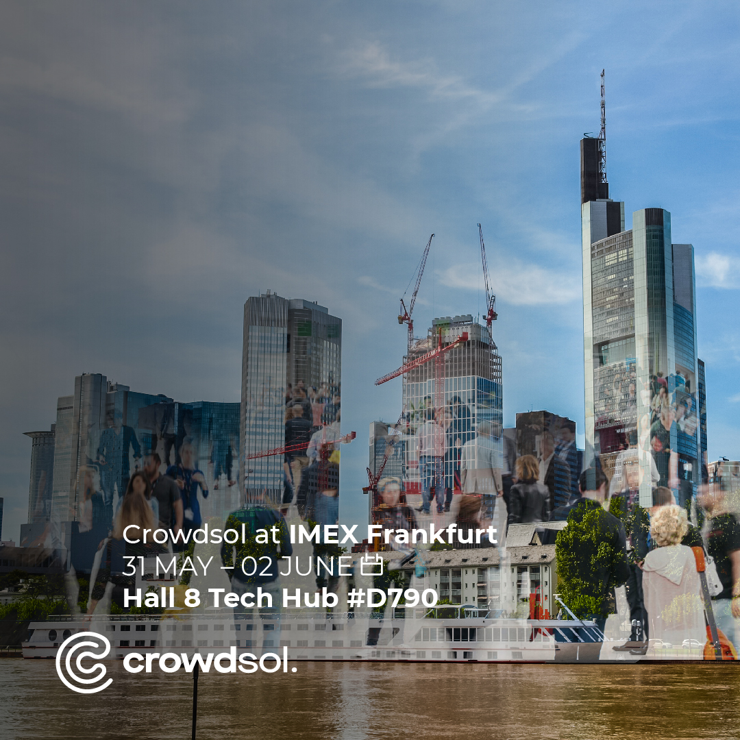 CrowdsolUK's tweet photo. To learn more about Crowdsol’s all-in-one platform for hosting, managing, and tracking events, book an appoinment by clicking the link below.

https://t.co/AQ3TvaGJzS 

#crowdsol #eventplanners #IMEX2022 #eventtechplatform https://t.co/FpcT2jhsD1