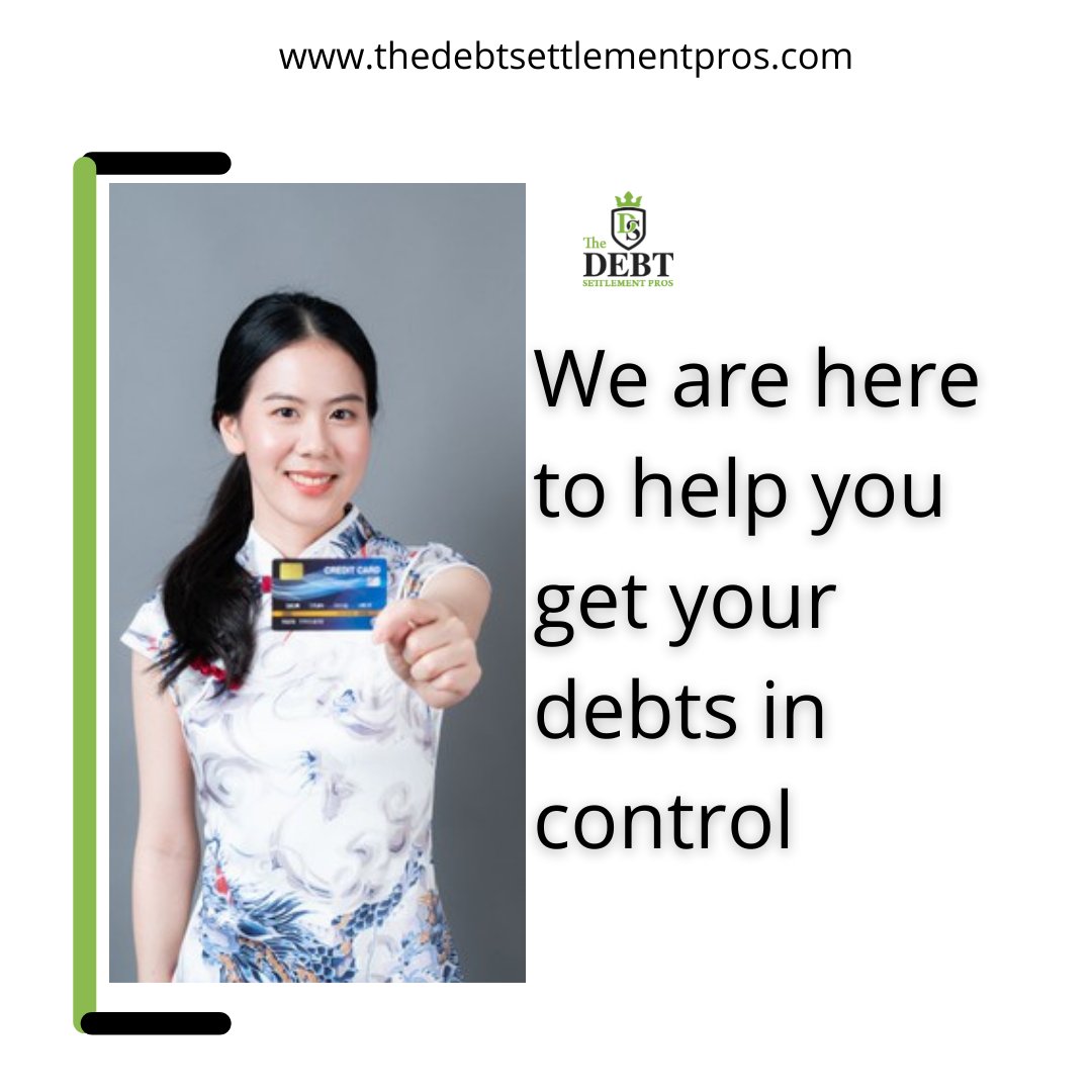 debtsettlepros's tweet photo. We are here to help you get your debts in control.

#thedebtsettlementpros #financialstability #debtfree #professionaldebthelper #earlyintervention #debtconsolidation #debtmanagement #debtrelief #payoffforless #settlement #LowerInterest https://t.co/BDcWC84HXC
