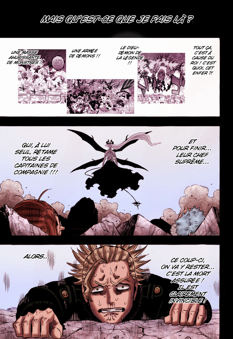 #BlackClover chapter 321 fully coloured!!! Join our Discord: discord.gg/jAuUBZDN3R
English: cubari.moe/read/imgur/U1B…, Portuguese: cubari.moe/read/imgur/rYy…  and French: cubari.moe/read/imgur/07G…

#BCSpoilers #mangacolorin #Manga