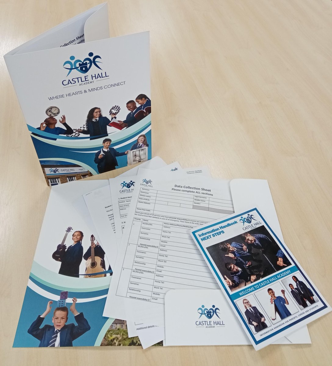 Castle_Hall's tweet image. #Y6transition packs contain information needed ahead of your child joining the academy.  The packs contain data collection and consent forms which must be completed and returned to us by Y6 Transition Day 5th July 2022. Thank you to primaries for their help with the distribution.