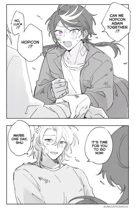 !spoiler alert! the last hopcon final scene #NijiLost #YaminoArt #drawluca 