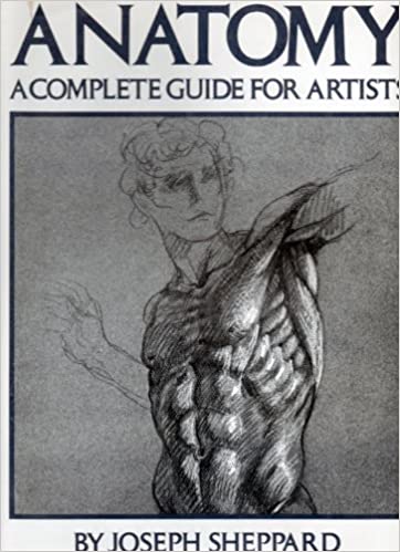 ジョセフ・シェパード著の『やさしい美術解剖図』の原題は『Anatomy: A complete guide for artsits』で、(タイトルに)「やさしい」とは一言も書いてない。 
