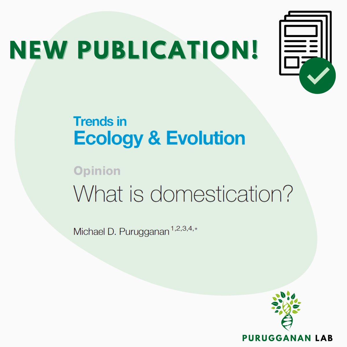 LabPurugganan's tweet photo. New Publication!

What is domestication? 

https://t.co/uaZPrMkf0w

Michael Purugganan
@nyuniversity
@NYUGenomics 
@NYUAbuDhabi 
@nyuadcgsb https://t.co/XiP9KAQe5Z