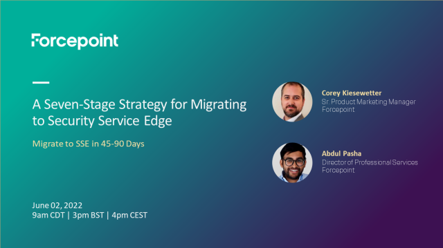 RamiNehme's tweet photo. Is your organization thinking about implementing a Security Service Edge (#SSE) platform, but struggling with how to get started? Corey Kiesewetter provides a preview of an upcoming webinar coming June 2. Read more: https://t.co/lUZTQZxbCY https://t.co/8TlsF552L2