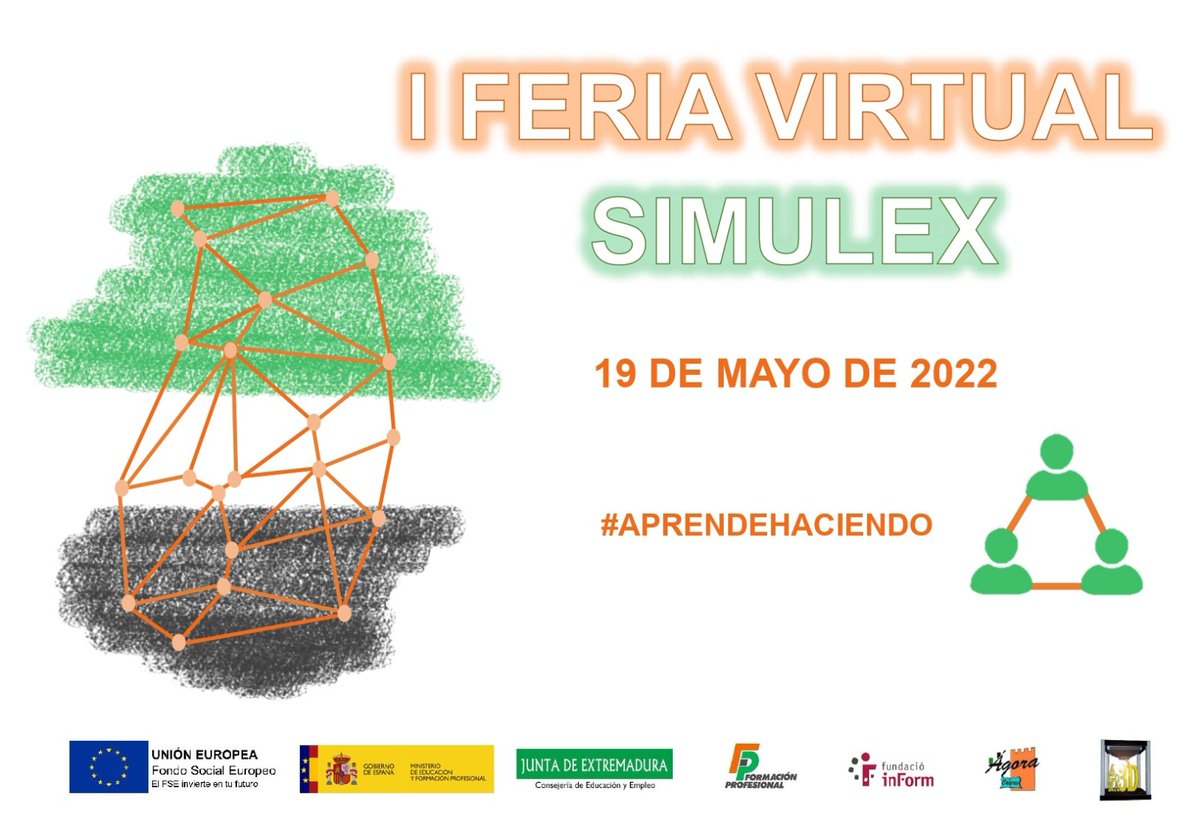 Ies_Agora's tweet photo. El 19 de Mayo, se celebró la I FERIA VIRTUAL SIMULEX  de la que fuimos los anfitriones. Para los alumnos de los CS de Administración y Finanzas y de Asistencia a la Dirección ha sido una experiencia única, con la que hemos aprendimos a organizar un evento virtual... https://t.co/KVDaSmdjjb