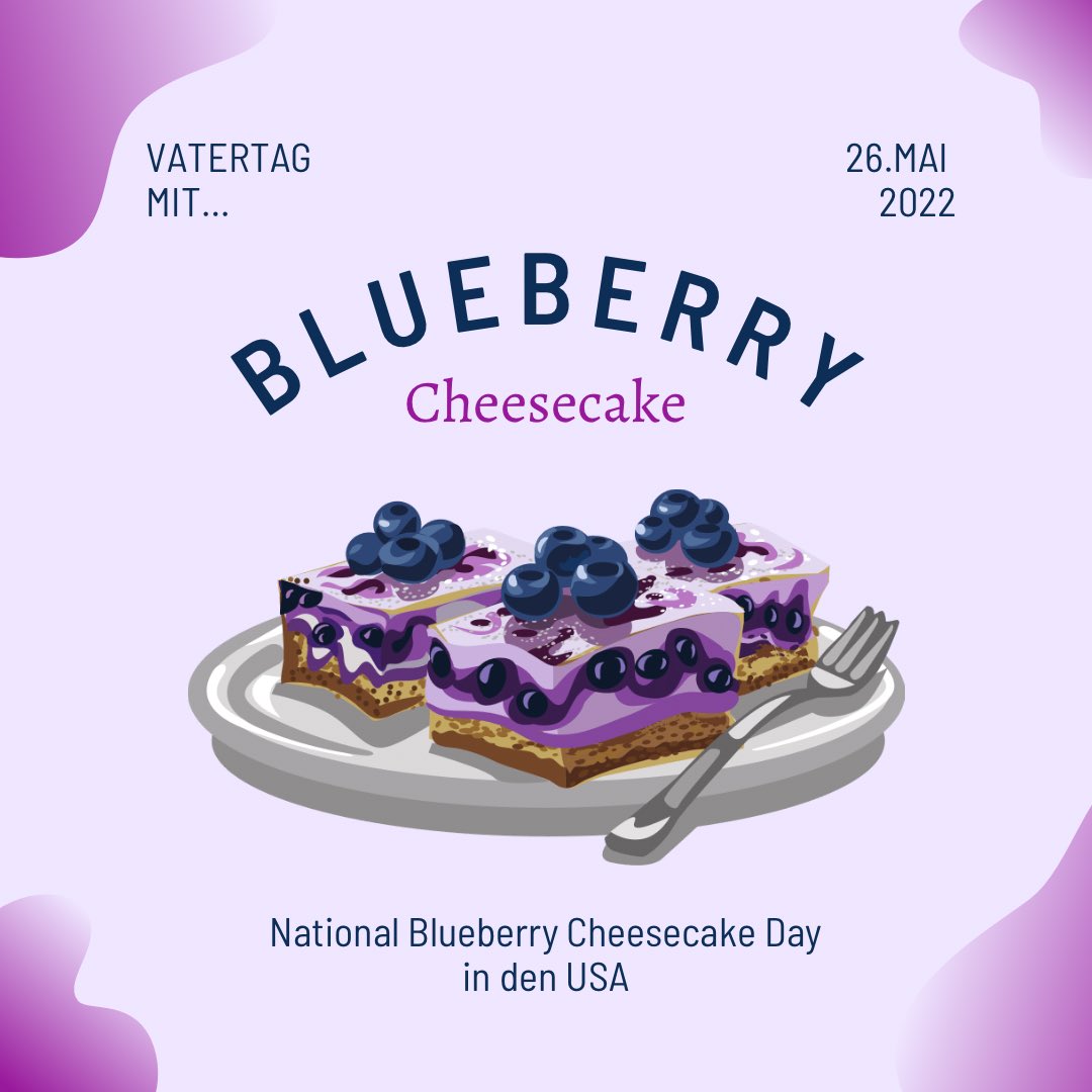😋 Man sollte die Feiertage halt so feiern, wie sie kommen.#nieumeineausredeverlegen #kuchenmachtglücklich #kuriosefeiertage Danke 🙏 <a href="/kuriosetage/">kuriose-feiertage</a> #blueberrycheesecake #blueberrycheesecakeday #tagdesblaubeerkuchens