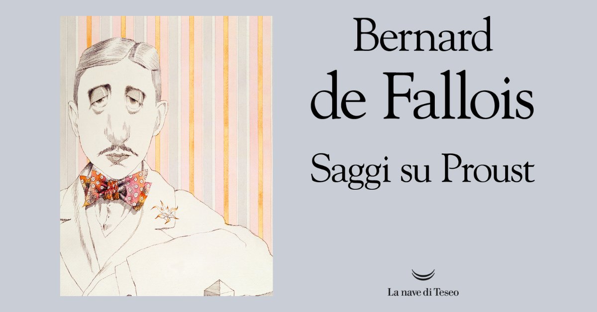 Proust paragonò "Alla ricerca del tempo perduto" a una cattedrale, che chiede di fare passi indietro per coglierne la bellezza.
I "Saggi su Proust", raccolti per la prima volta in Italia, confermano de Fallois come un Maestro per condurre questo viaggio. 
bit.ly/DeFallois_Prou…