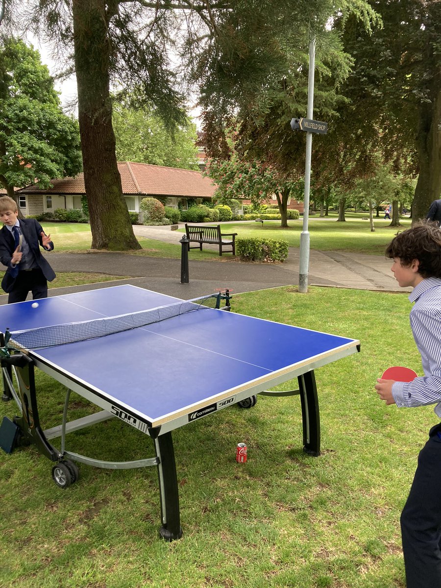 GreatMillfield's tweet photo. 🏓 Great students taking on each other at break time! Mr Bishop smashing it too. Text MILLFIELD5 to 70085 to donate £5! #MillfieldGivingDay #Bursaries #Scholarships @omsociety @MillfieldBP @MillfieldSenior https://t.co/2wcVoPdIQk