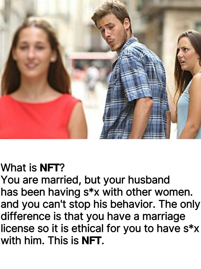 LetsNFT007's tweet photo. 🤯The best explain for 𝗡𝗙𝗧 I saw.
😂Damn right.
#NFT #MEMES #NFTCommunity https://t.co/qXlWGivIdj