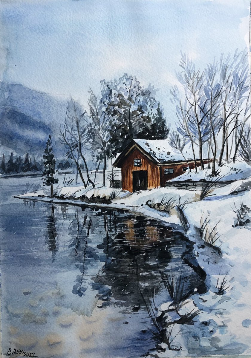 watercolor_inan's tweet photo. Watercolor (suluboya) 35x25 cm 
Sold/SATILDI 
#watercolorist #watercolor #görselsanatlar #suluboya #artist #artist #artwork #sanat #gallery #manzara #PaintingArt #watercolorpainting https://t.co/pjSj6XYNXA