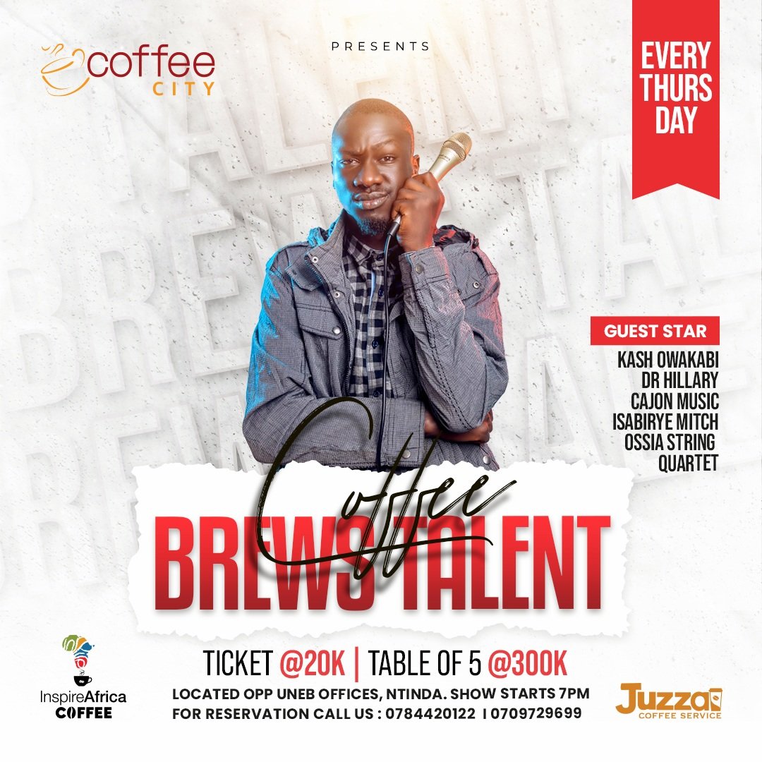 Coffeecity21's tweet photo. #coffeebrewstalent is lined up TODAY.

Featuring Dr Hillary
Tell a friend...

Sponsored by @juzzacoffee &amp; @iacoffee https://t.co/CFZEeZs1bb