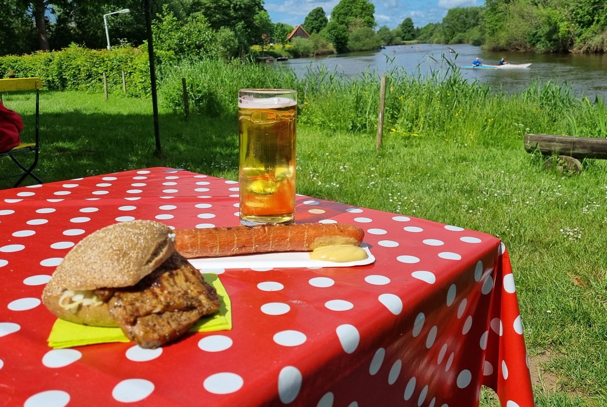 Wischmopp7's tweet photo. #Vatertag  #vatertagstour 

Chillen und Genießen beim Gasthaus Dammsiel https://t.co/2yzF1mqX0W