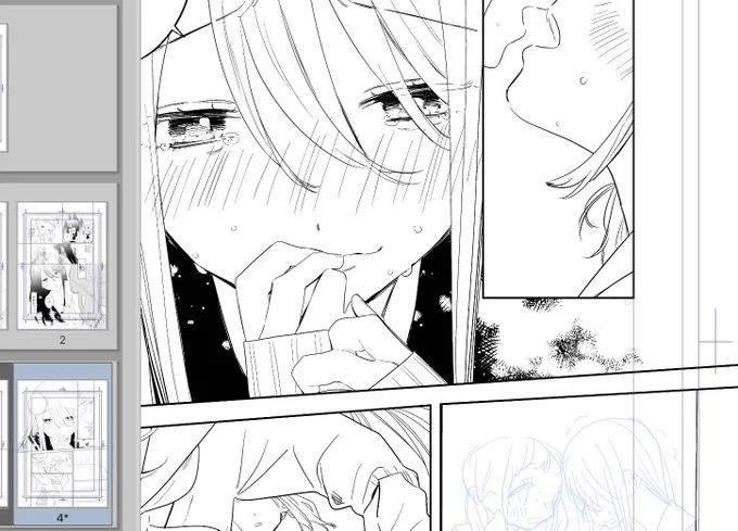 前に描いた百合漫画をリメイクしてます🫣明日載せたい…!

#画像一枚でその漫画を読みたくさせてみろ #漫画 #百合 