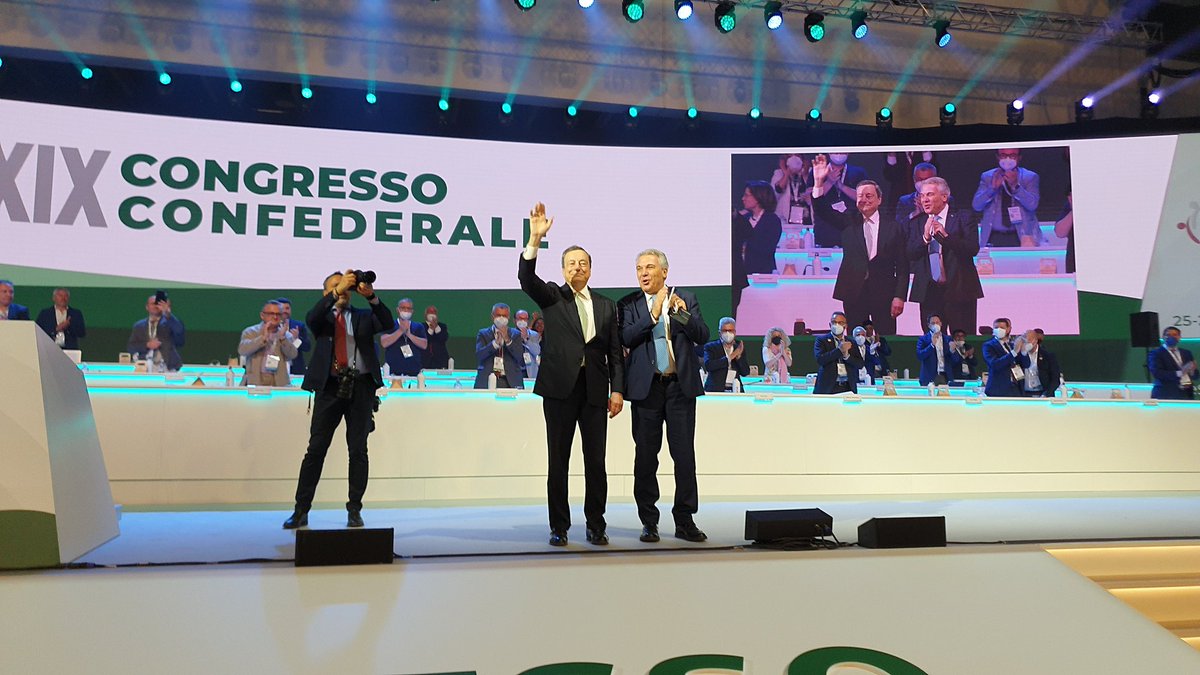 #CongressoCisl, Pelle: “Importanti le parole di #Draghi sulla #sicurezzalavoro. In #edilizia piangiamo una vittima ogni 2 giorni: solo con la collaborazione attiva tra istituzioni e sindacati si può vincere questa battaglia di civiltà e giustizia sociale”. #essercipercambiare