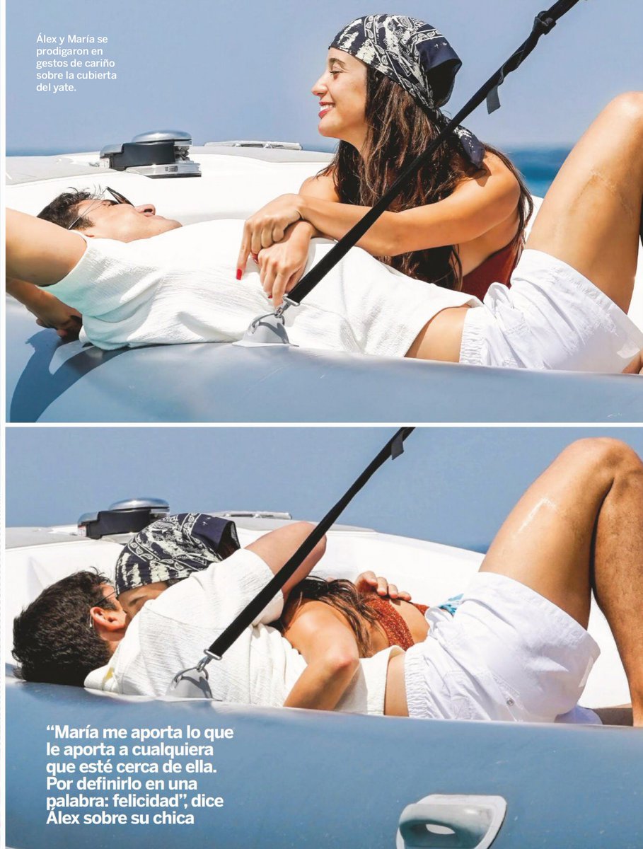 María Pedraza and Álex González feature in the June 1, 2022 issue of Lecturas magazine. maria-pedraza.org/2022/05/26/lec…
