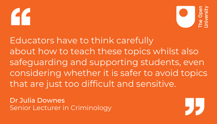 OpenUniversity's tweet photo. Our researchers are investigating how students deal with studying difficult or sensitive themes, and looking at ways to ensure they can engage with learning materials in the best way possible.
Find out more: https://t.co/RTAObkmfyj
#OUacademics https://t.co/HHLTu8eREh