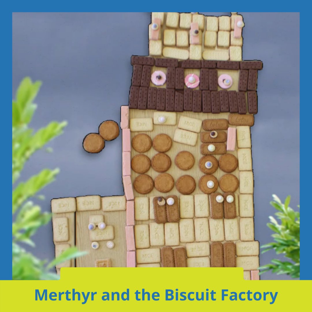 BBCommArts's tweet photo. It’s #NationalBiscuitDay !🍪 

Here is a video of Merthyr and the Biscuit Factory.🏭

With interactive poetry workshops with Mike Church and support from Head4Arts, we were able to create this digital story.📹

https://t.co/tBdu5dGlng

#BreakingBarriersCommunityArts #BBCA https://t.co/K0jxJ21bMS